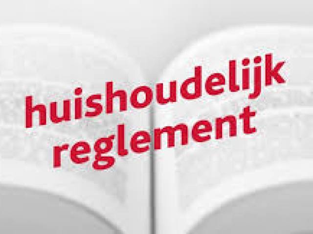 Huishoudelijk Reglement Kiwanis District Nederland